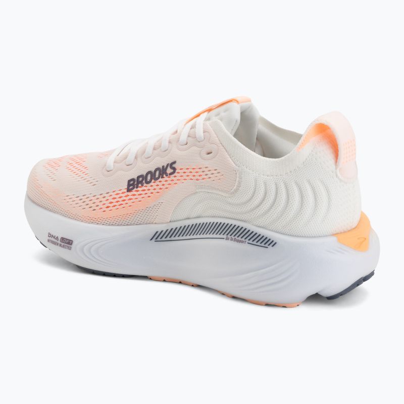 Women's running shoes Brooks Adrenaline GTS 25 oyster mushroom/peach/grape 3