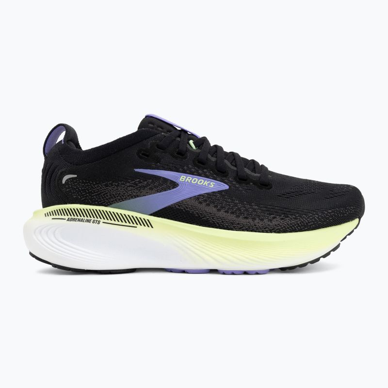 Women's running shoes Brooks Adrenaline GTS 25 black/blackened pearl/purple 2