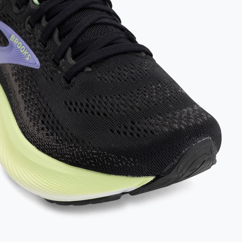 Women's running shoes Brooks Adrenaline GTS 25 black/blackened pearl/purple 7