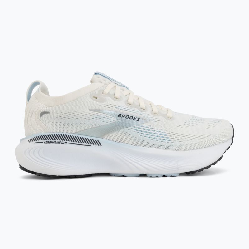 Women's running shoes Brooks Adrenaline GTS 25 star white/nantucket/chrome 2