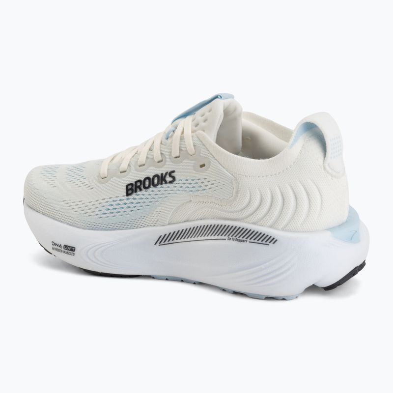 Women's running shoes Brooks Adrenaline GTS 25 star white/nantucket/chrome 3