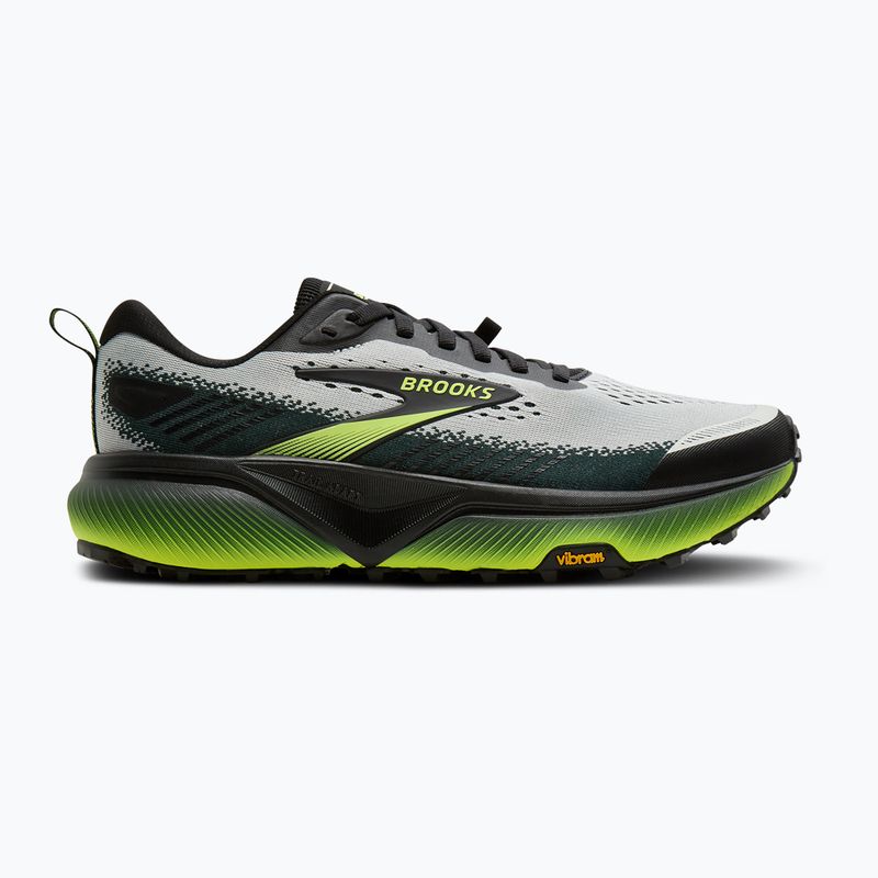 Men's running shoes Brooks Cascadia 20 grey/black/nightlife 2
