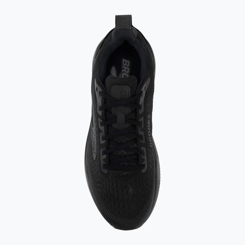 Men's running shoes Brooks Ghost Max 4 black/black/ebony 5