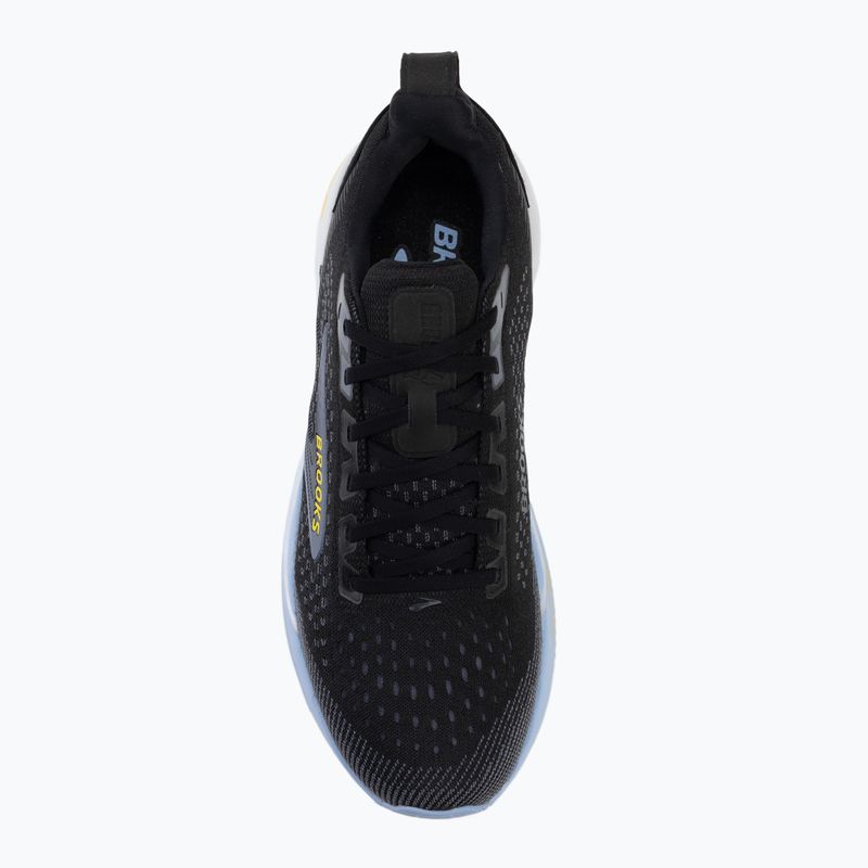 Men's running shoes Brooks Ghost Max 4 black/folkstone/open air 5