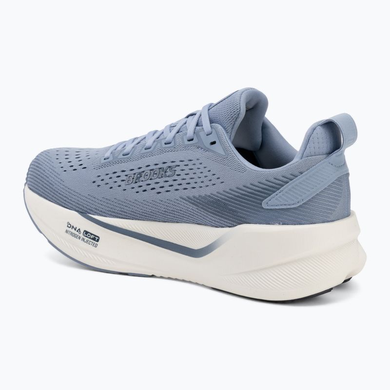 Men's running shoes Brooks Ghost Max 4 blue/navy/coconut 3