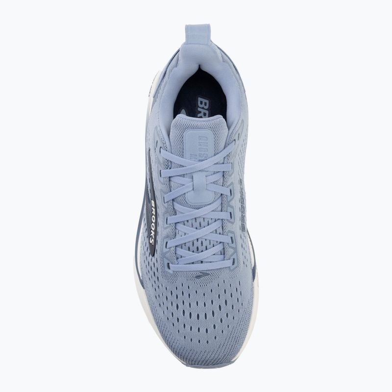 Men's running shoes Brooks Ghost Max 4 blue/navy/coconut 5