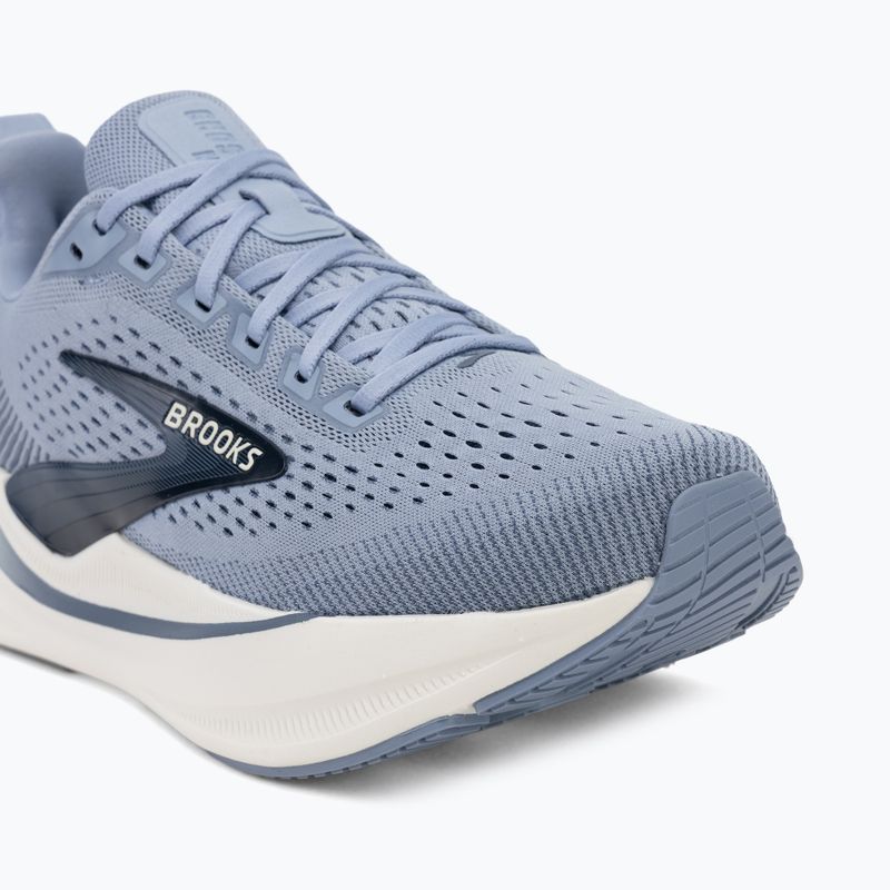 Men's running shoes Brooks Ghost Max 4 blue/navy/coconut 7