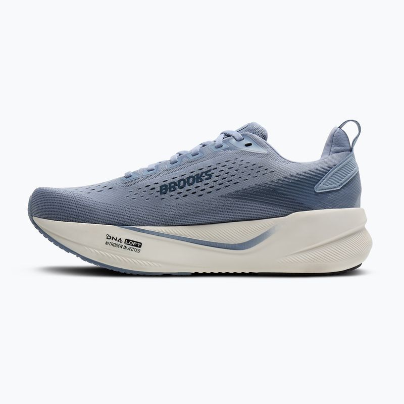 Men's running shoes Brooks Ghost Max 4 blue/navy/coconut 3