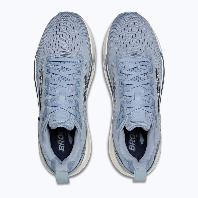 Men's running shoes Brooks Ghost Max 4 blue/navy/coconut 5