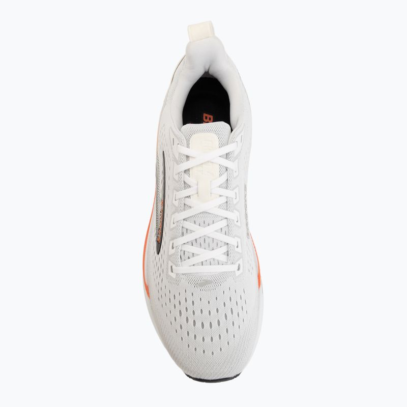 Men's running shoes Brooks Ghost Max 4 white/red/black 5