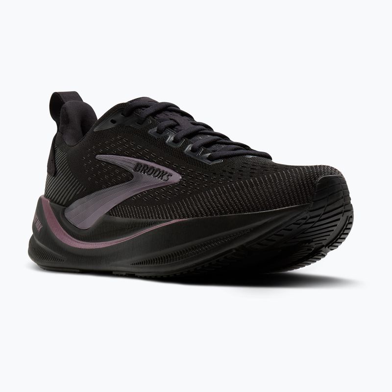 Women's running shoes Brooks Ghost Max 4 black/black/rose gold
