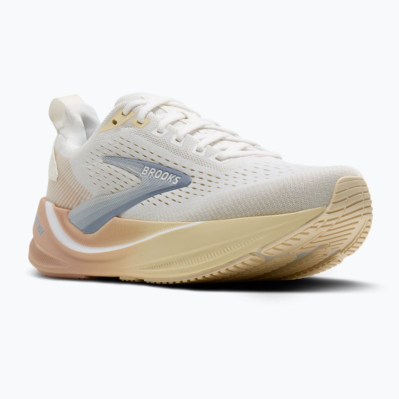 Women's running shoes Brooks Ghost Max 4 white/rose/rutabaga