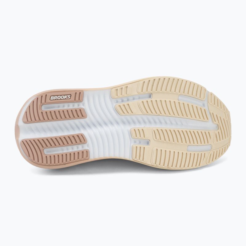 Women's running shoes Brooks Ghost Max 4 white/rose/rutabaga 4