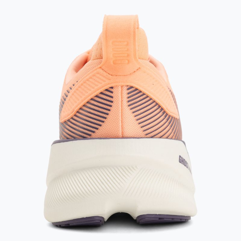 Women's running shoes Brooks Ghost Max 4 cyber peach/grape/bluewash 6