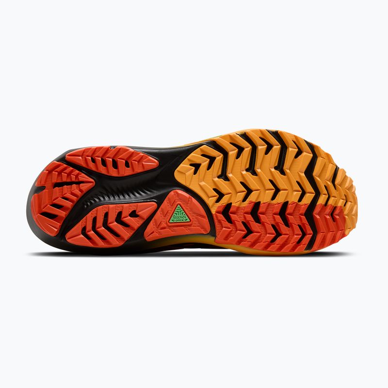 Men's running shoes Brooks Ghost Trail black/red/orange 4