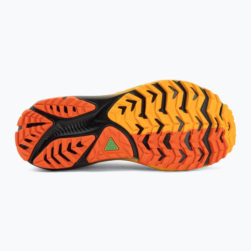 Men's running shoes Brooks Ghost Trail black/red/orange 4