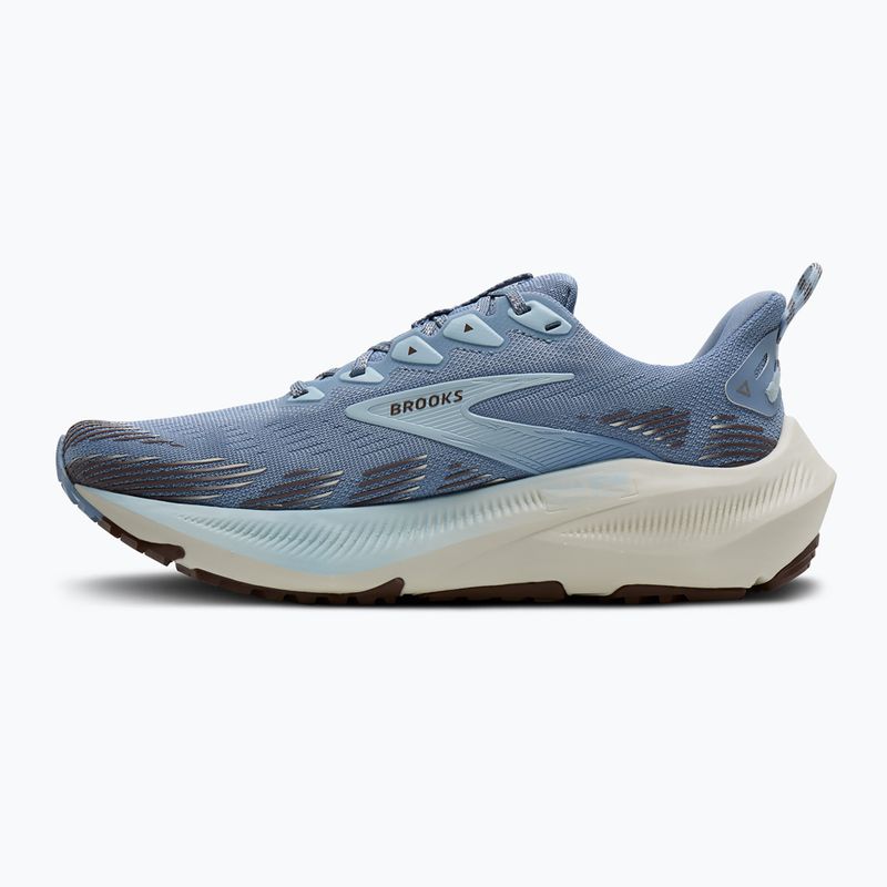 Women's running shoes Brooks Ghost Trail blue/blue/brown 3
