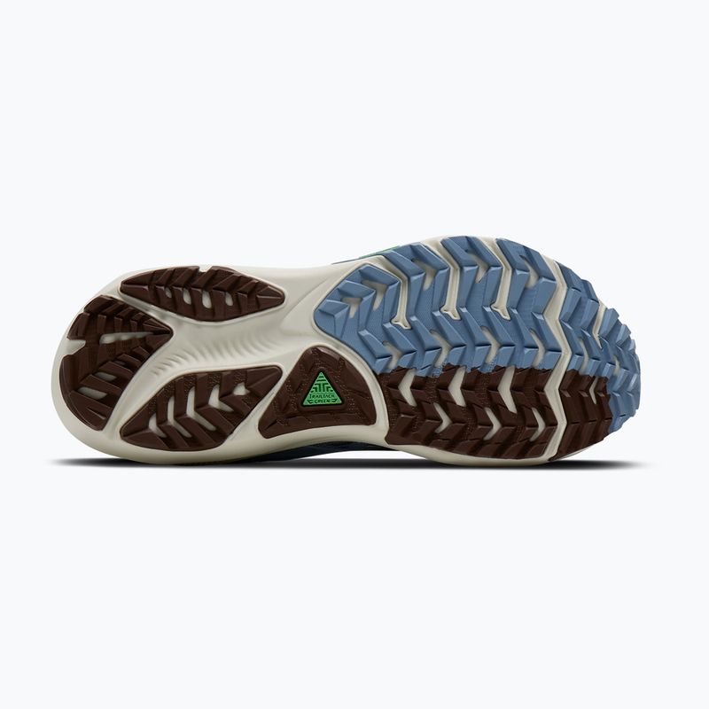Women's running shoes Brooks Ghost Trail blue/blue/brown 4
