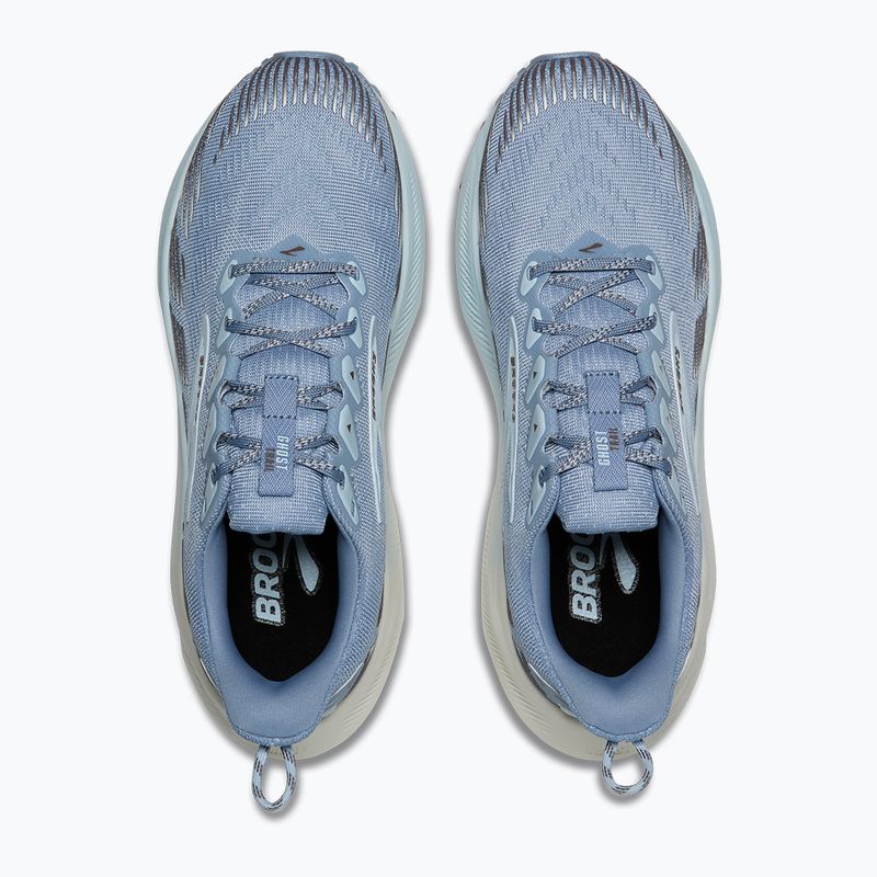 Women's running shoes Brooks Ghost Trail blue/blue/brown 5