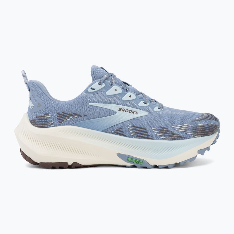 Women's running shoes Brooks Ghost Trail blue/blue/brown 2