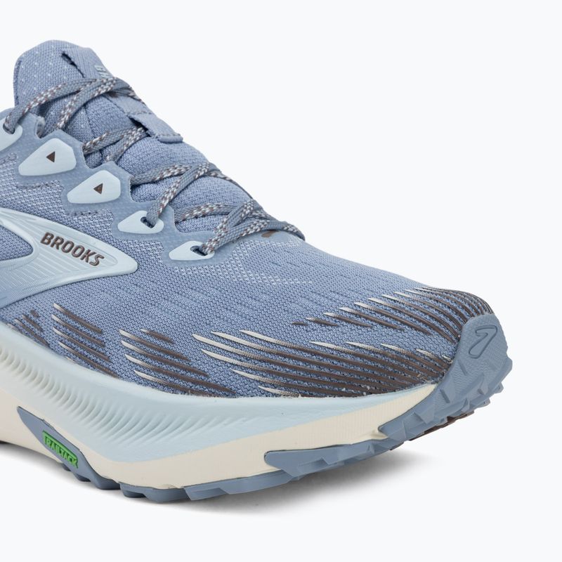 Women's running shoes Brooks Ghost Trail blue/blue/brown 7