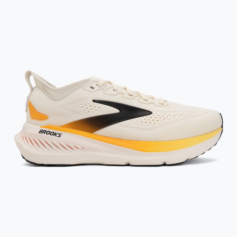 Men's running shoes Brooks Glycerin 23 arctic wolf/angora/orange 2