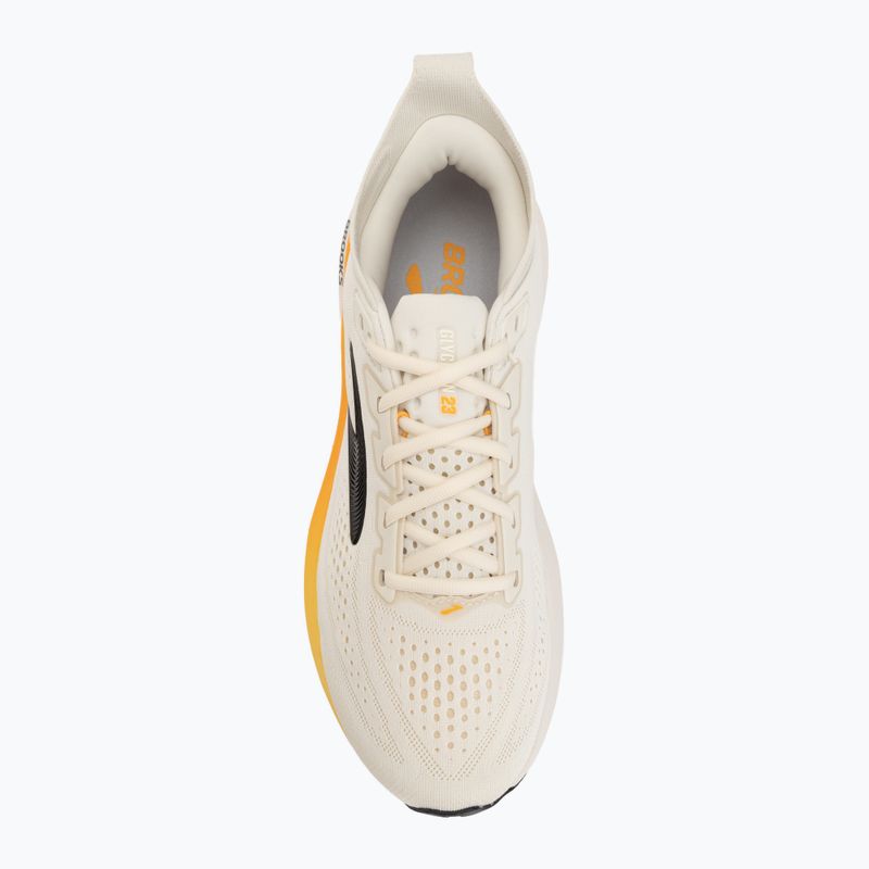 Men's running shoes Brooks Glycerin 23 arctic wolf/angora/orange 5