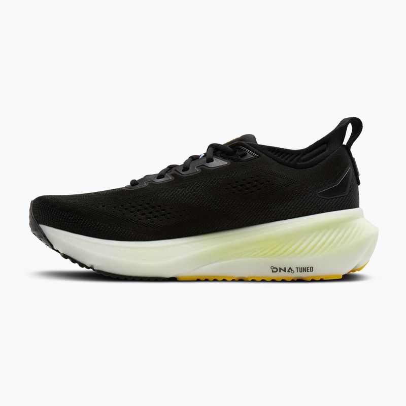 Men's running shoes Brooks Glycerin 23 black/cyber yellow/nightlife 3