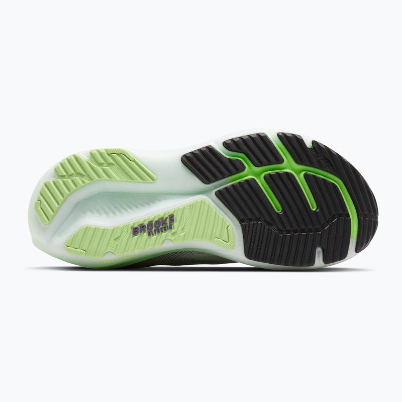 Women's running shoes Brooks Glycerin 23 antarctica/grape/green gecko 4