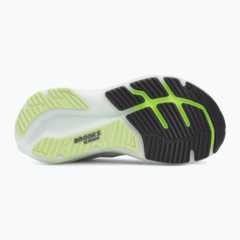 Women's running shoes Brooks Glycerin 23 antarctica/grape/green gecko 4