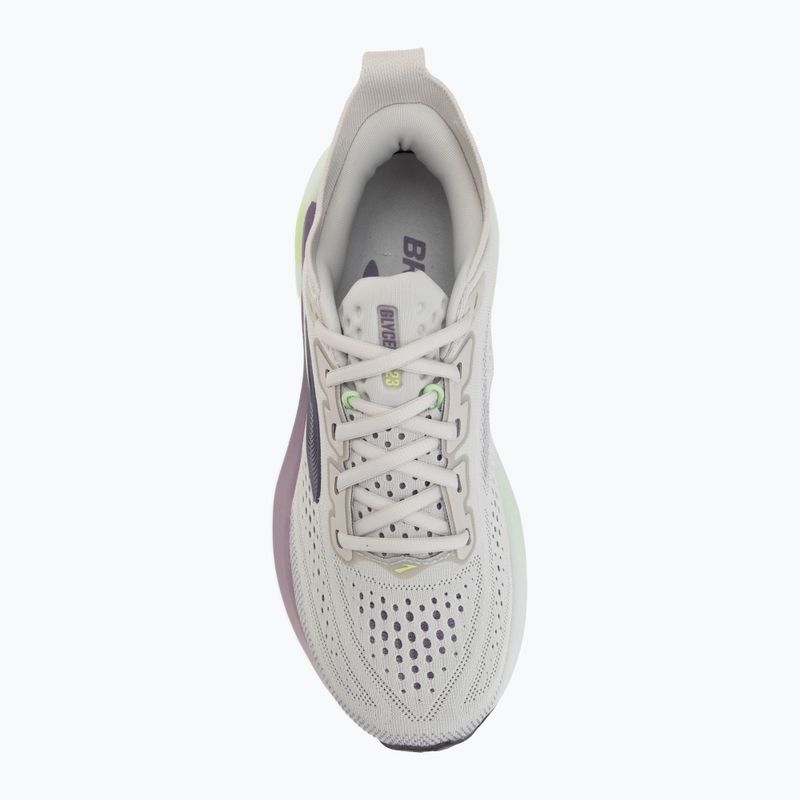 Women's running shoes Brooks Glycerin 23 antarctica/grape/green gecko 5
