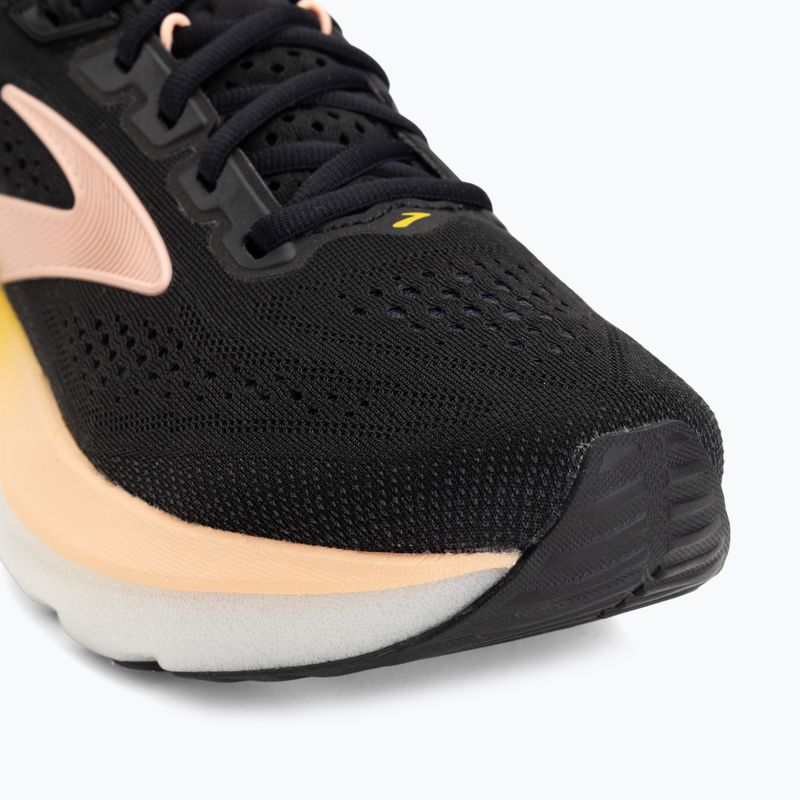 Women's running shoes Brooks Glycerin 23 black/peach/nightlife 7