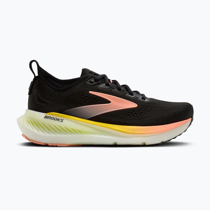 Women's running shoes Brooks Glycerin 23 black/peach/nightlife 2