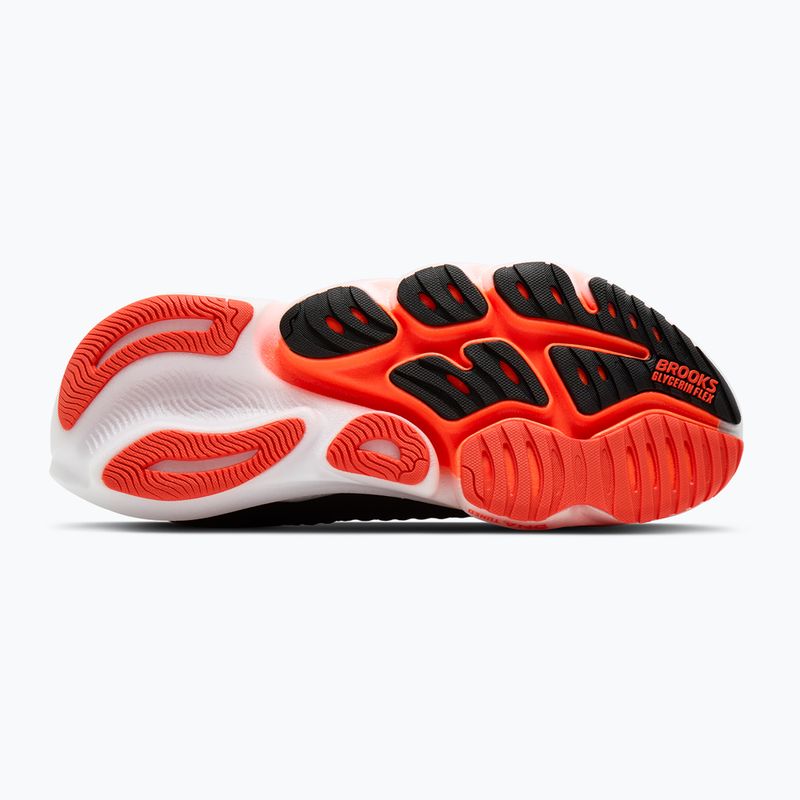 Men's running shoes Brooks Glycerin Flex black/orange 4