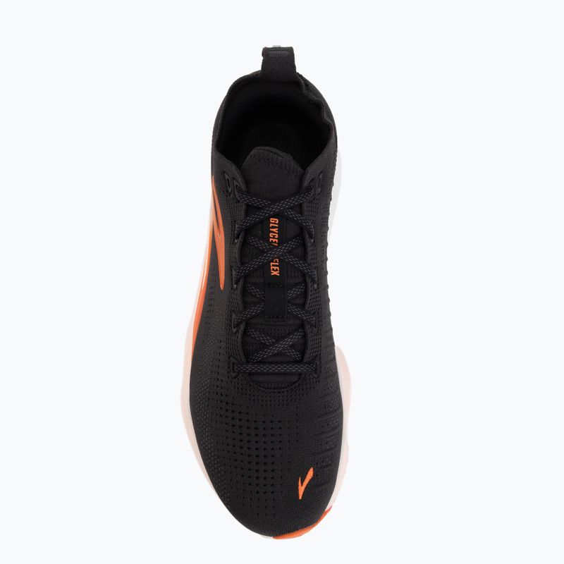 Men's running shoes Brooks Glycerin Flex black/orange 5