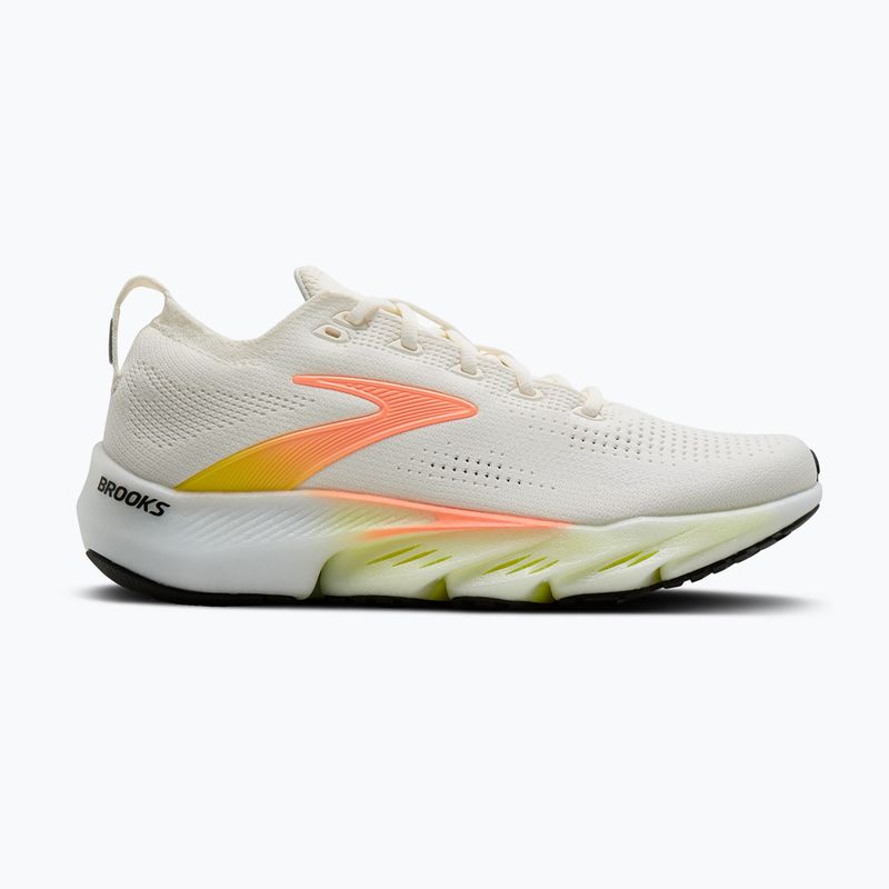 Women's running shoes Brooks Glycerin Flex white/peach/nightlife 2