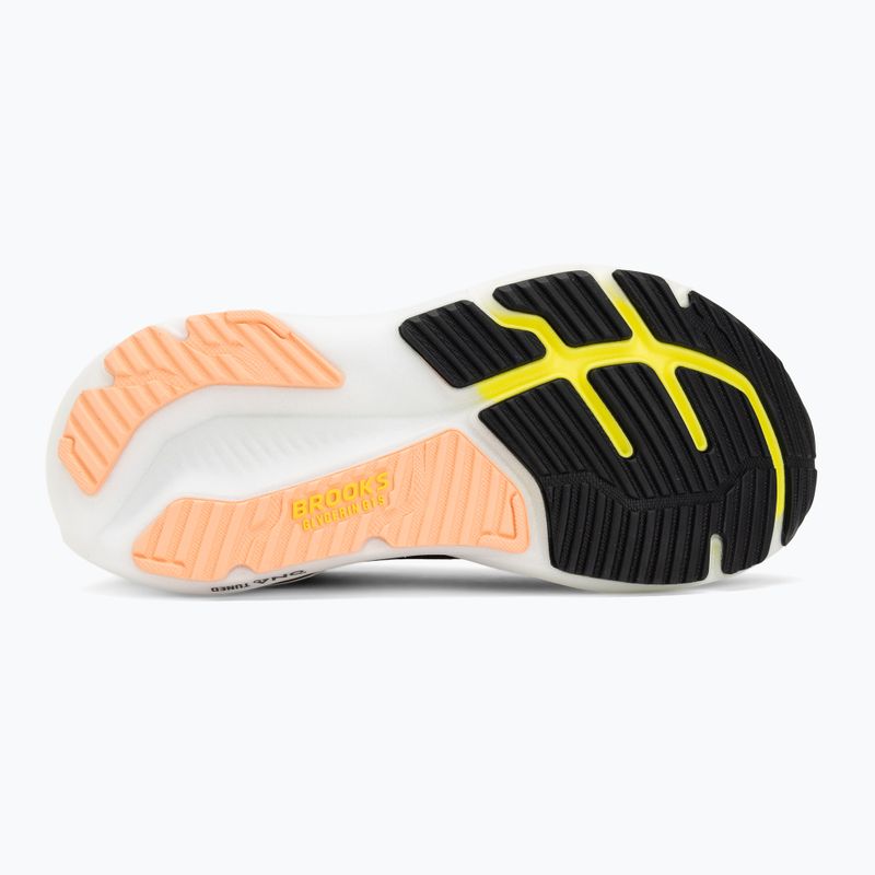 Women's running shoes Brooks Glycerin GTS 23 black/peach/nightlife 4