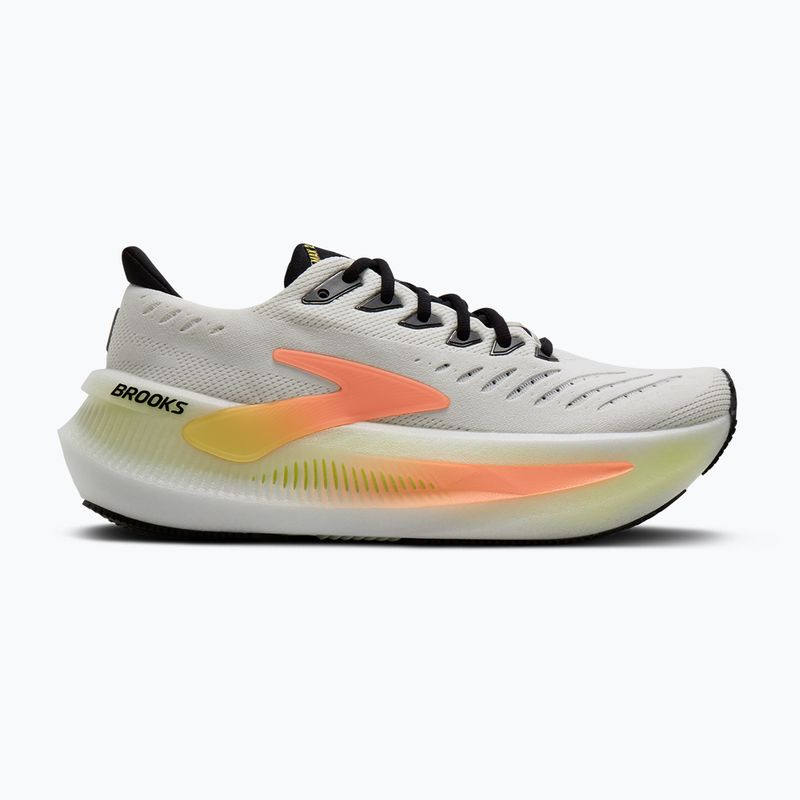 Women's running shoes Brooks Glycerin Max 2 white/cyber yellow/nightlife 2