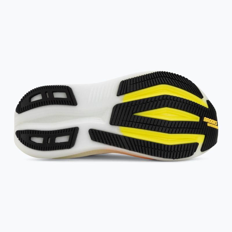 Women's running shoes Brooks Glycerin Max 2 white/cyber yellow/nightlife 4