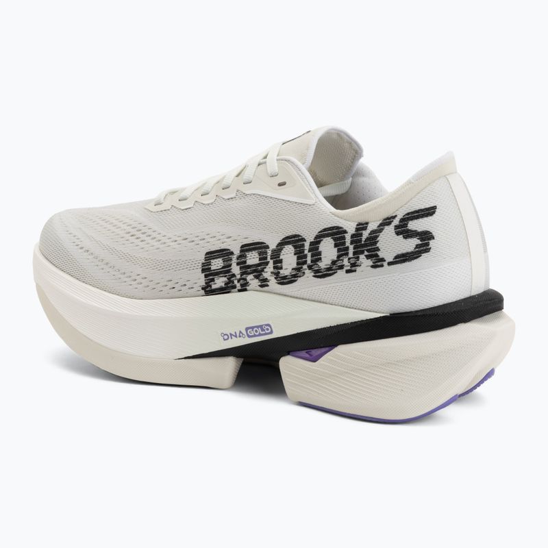 Men's running shoes Brooks Hyperion Max 4 grey/black/purple hebe 3
