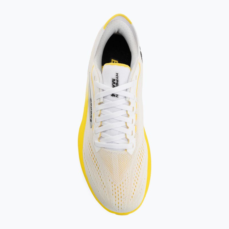 Women's running shoes Brooks Hyperion Max 4 white/cyber yellow/black 5
