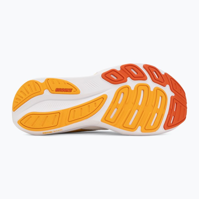 Men's running shoes Brooks Revel 9 white/orange/black 4