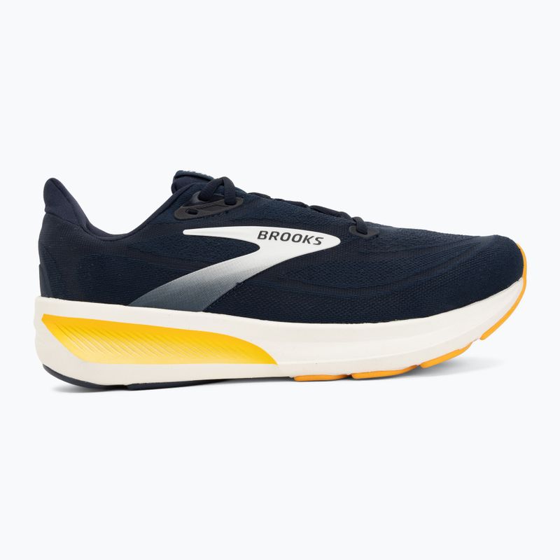 Men's running shoes Brooks Revel 9 navy/navy/orange 2