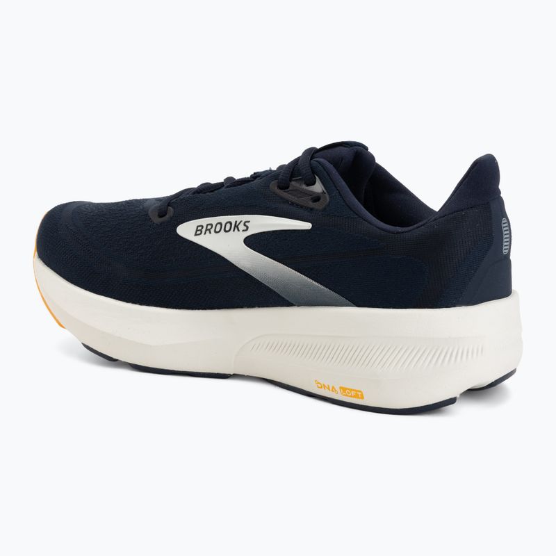 Men's running shoes Brooks Revel 9 navy/navy/orange 3