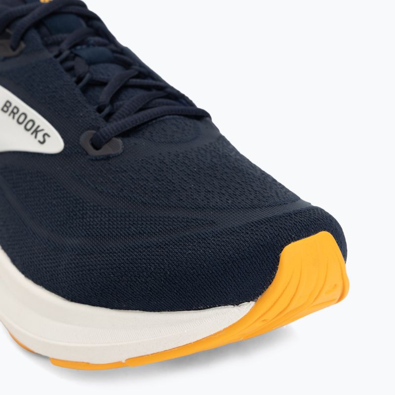 Men's running shoes Brooks Revel 9 navy/navy/orange 7