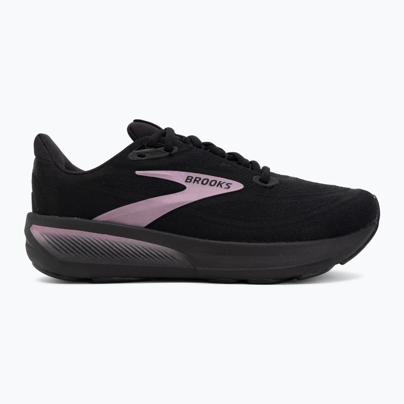 Women's running shoes Brooks Revel 9 black/black/rose gold 2
