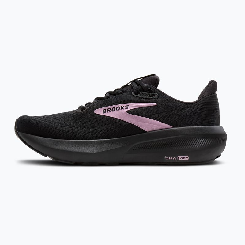 Women's running shoes Brooks Revel 9 black/black/rose gold 3