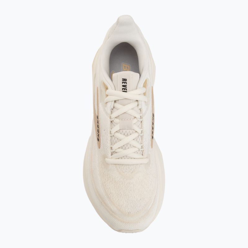 Women's running shoes Brooks Revel 9 arctic wolf/coconut/black 5