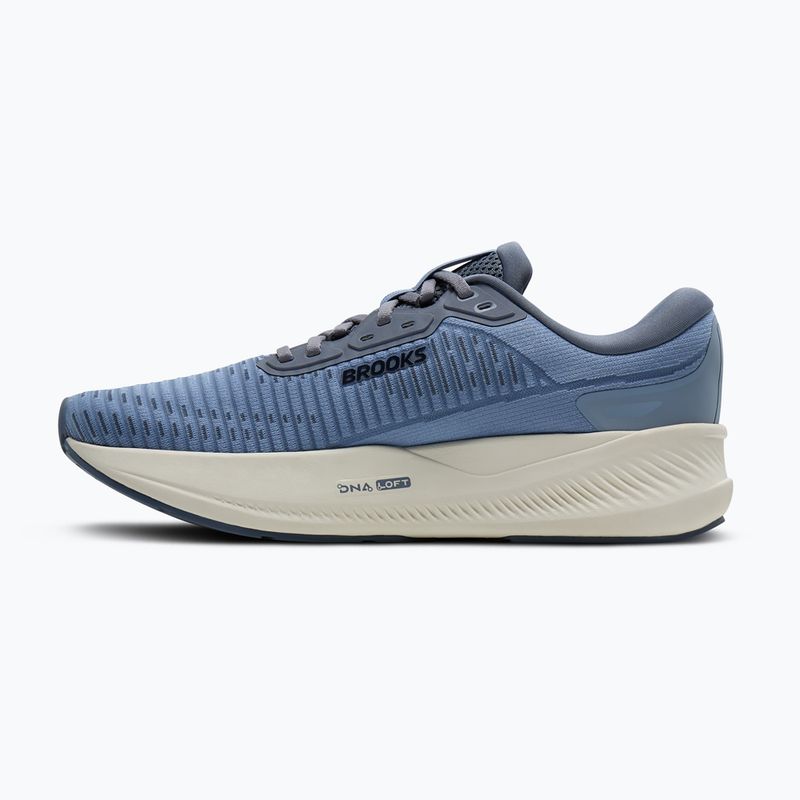 Men's running shoes Brooks Revel Max rain washed/grey/navy 3