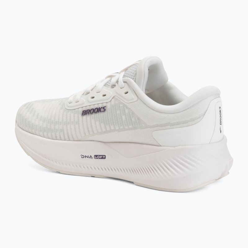 Women's running shoes Brooks Revel Max brightwhite/mulledgrape/peach 3